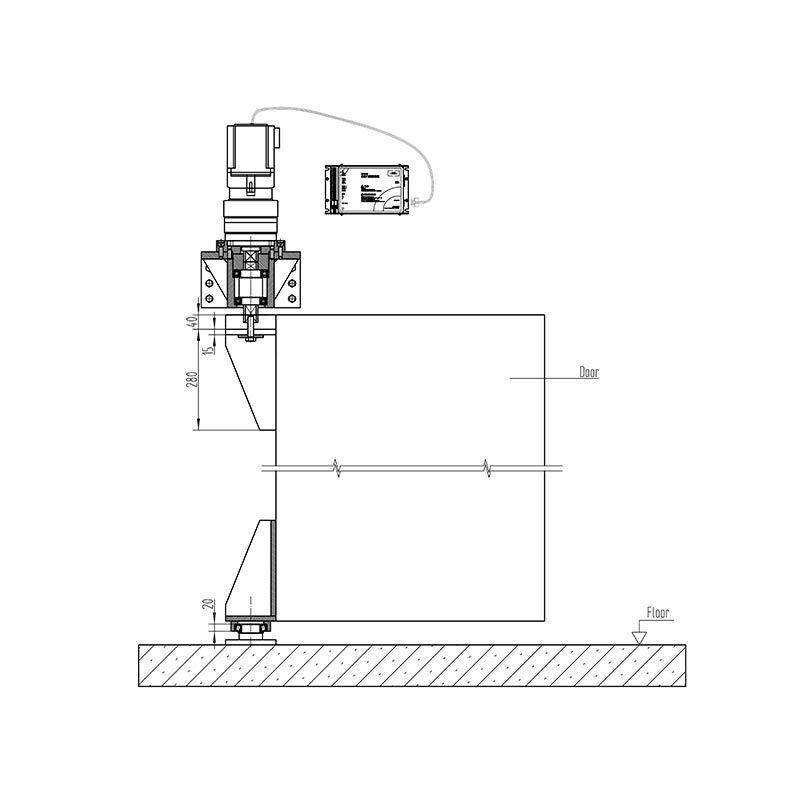 3000 kg Automatic Swing Operator